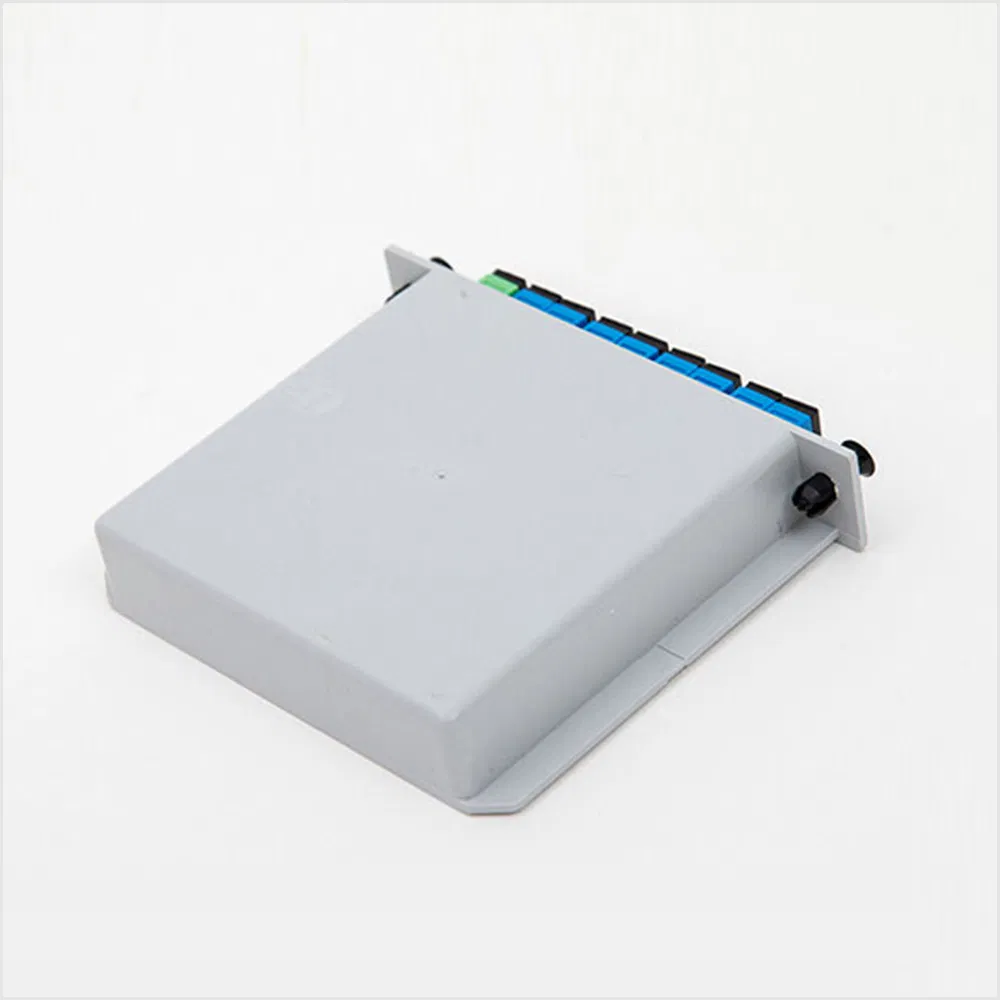1 to 8 Lgx ABS Sc Fiber Optic PLC Splitter Module