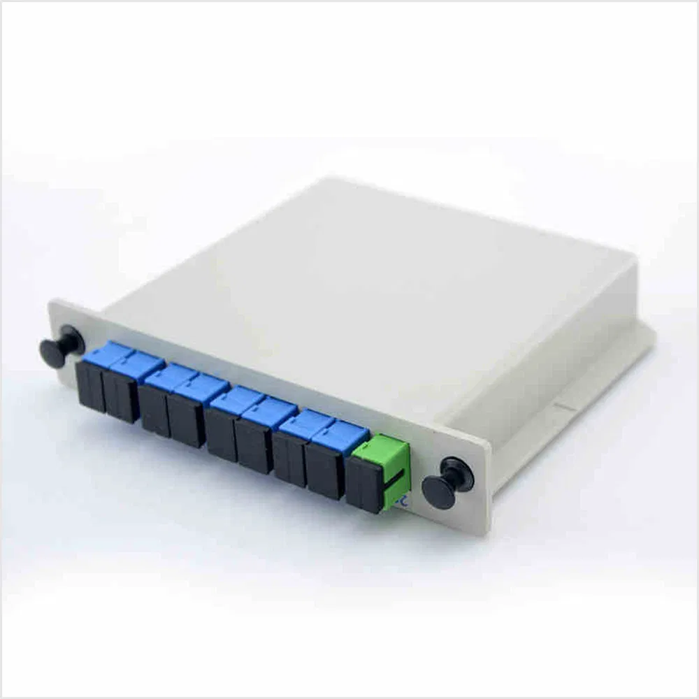 1 to 8 Lgx ABS Sc Fiber Optic PLC Splitter Module