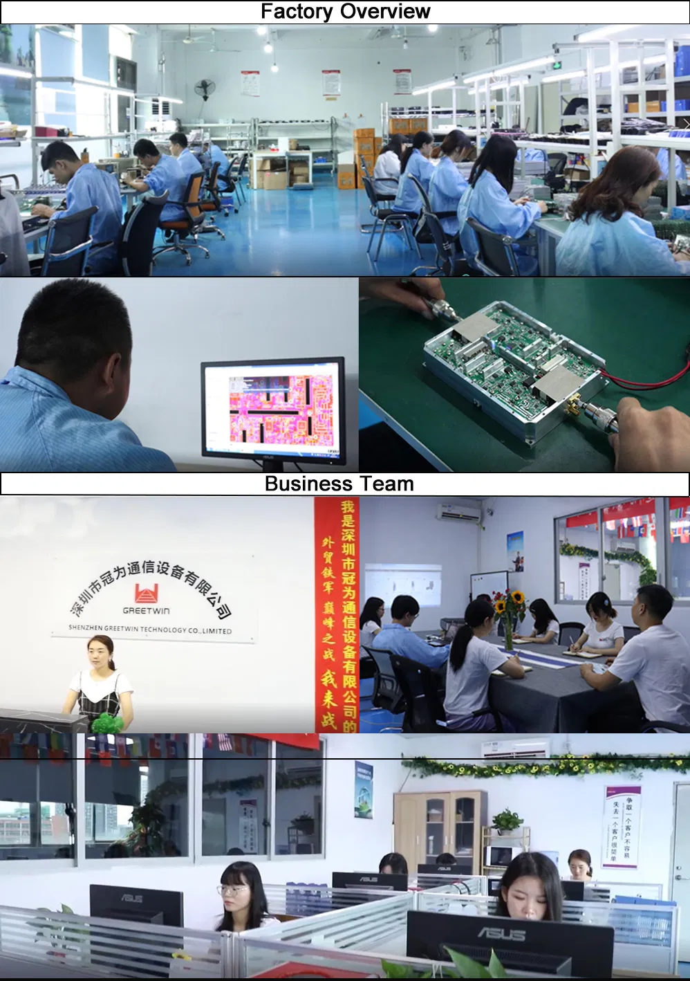 100W 2g 3G 4G PA Module GSM Dcs PCS WCDMA Power Amplifier Lte Signal Jammer Module for Military/Prison