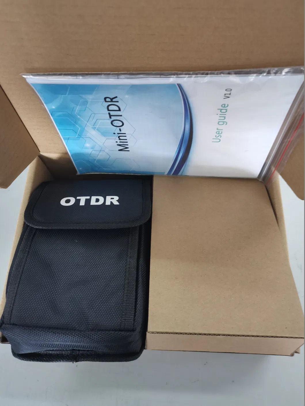 12 in 1 100km Mini OTDR 1310/1550nm 26/24dB Fiber Optic Reflectometer Touch Screen Vfl Ols Opm Event Map Ethernet Cable Tester