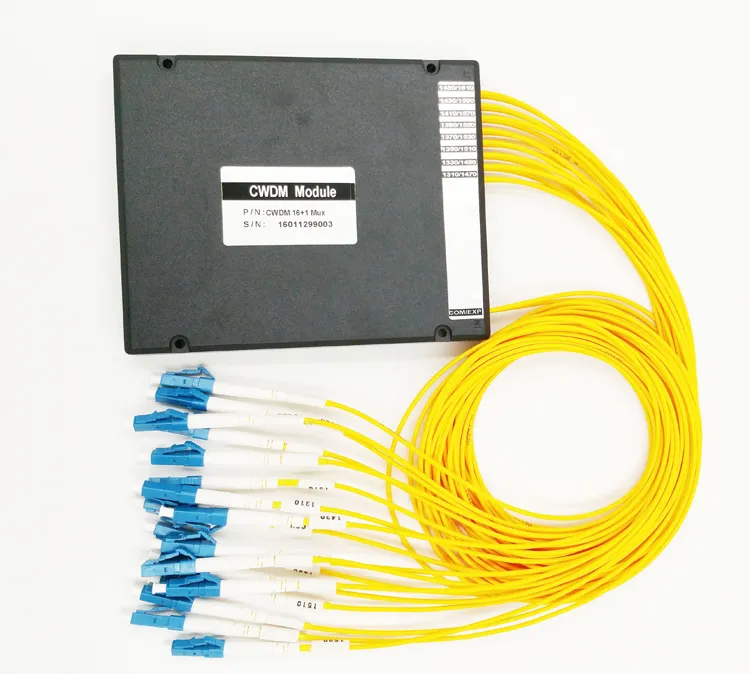 16+1CH 2.0mm LC/Upc ABS Box Optical Mux/Demux CWDM