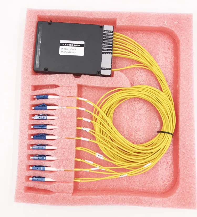 16+1CH 2.0mm LC/Upc ABS Box Optical Mux/Demux CWDM