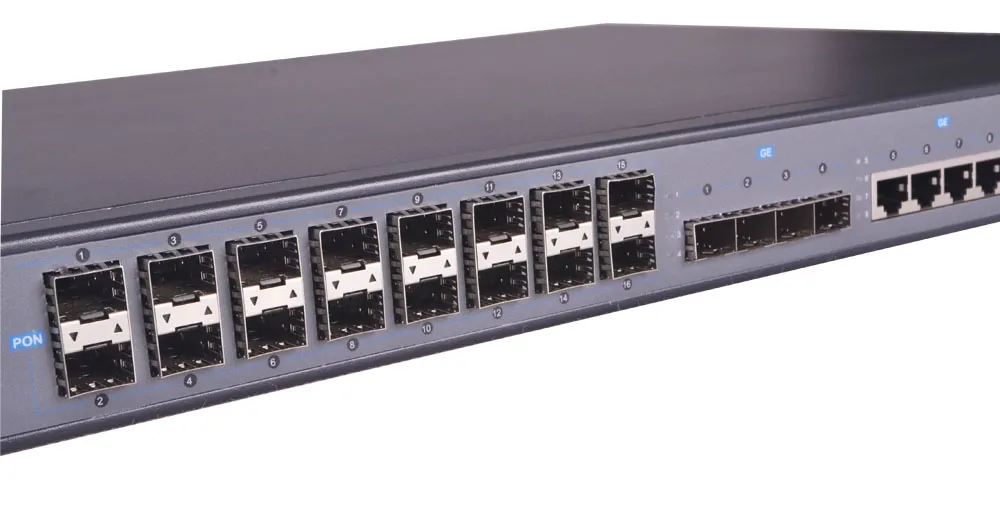 1u 16pon FTTH Optical Network Epon Olt