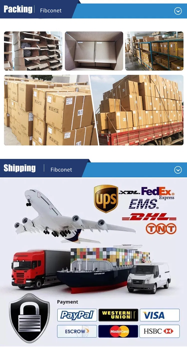 1X48 Sc Integrated Splice Tray FTTH Fiber Optic Distribution Frame Cold Rolled Steel ODF Patch Panel