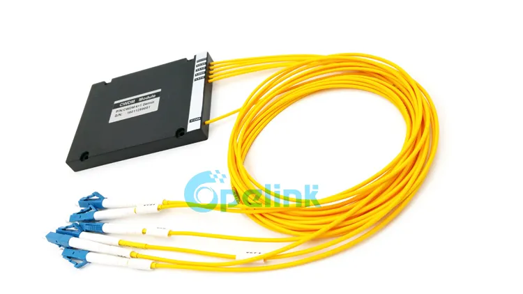 4+1CH 2.0mm LC/Upc ABS Box Mux/Demux Optic CWDM