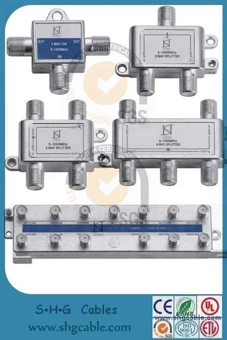 5-1000MHz Indoor 1 Way CATV Tap (TAP106A)