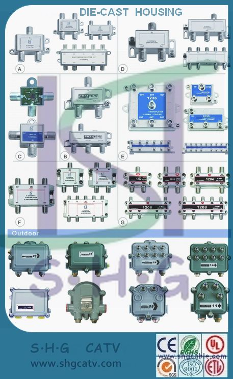5-1000MHz Indoor 1 Way CATV Tap (TAP106A)
