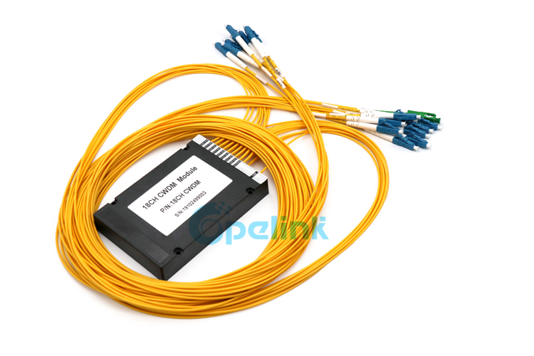 5.5X38mm Steel Tube Mux /Demux 0.9mm Optical Fiber CWDM with Low Price