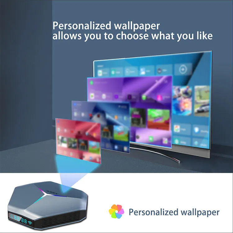 A95X F4 Android TV Box 10.0 Bt4.1 S905X4 Internet TV Box 4K Smart TV Box