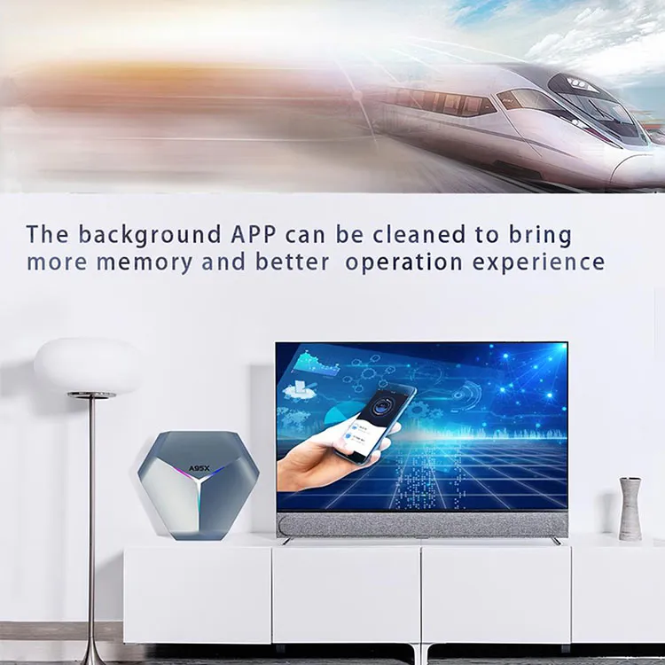 A95X F4 Android TV Box 10.0 Bt4.1 S905X4 Internet TV Box 4K Smart TV Box