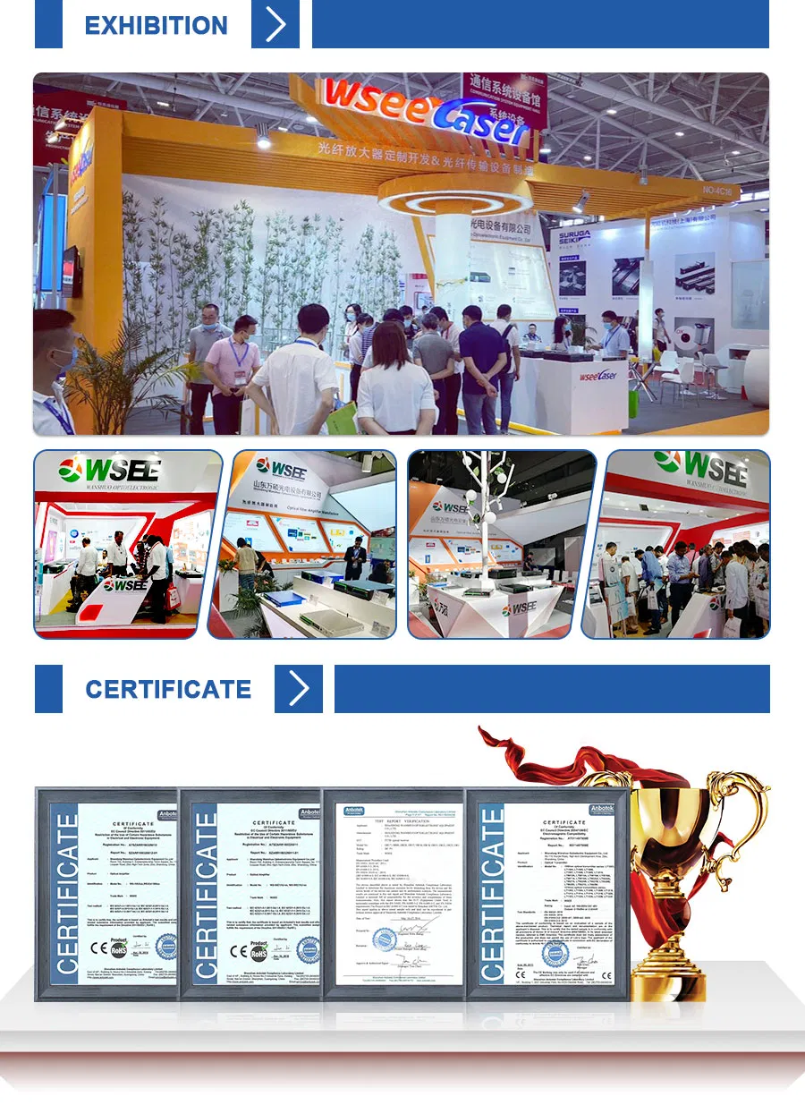 China Supplier Factory Price CATV Amplifier 16dBm-22dBm 1550nm Mini EDFA