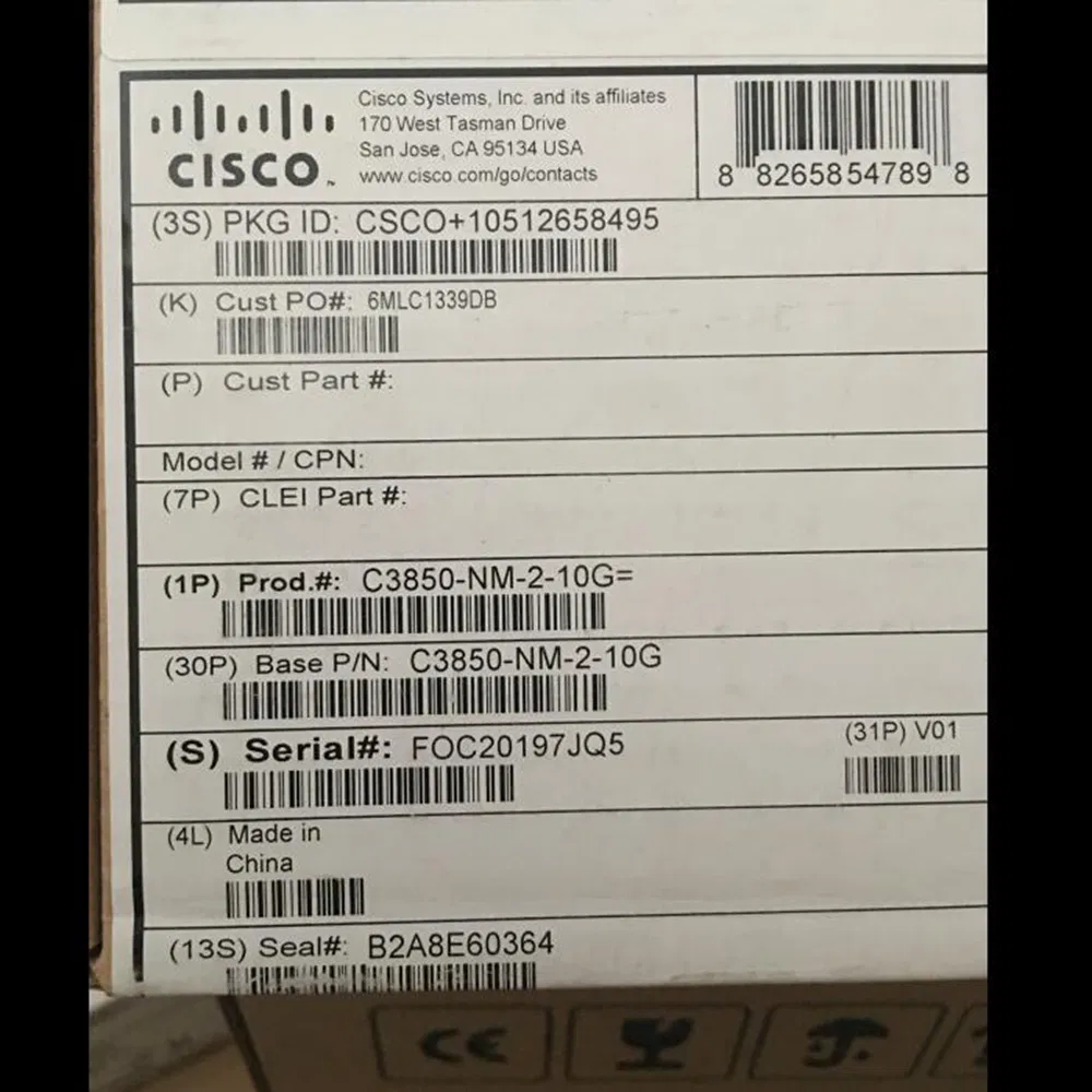 Cisco C3850-Nm-4-10g Cisco Catalyst 3850 4 X 10ge Network Module Switch Optical Fiber Module