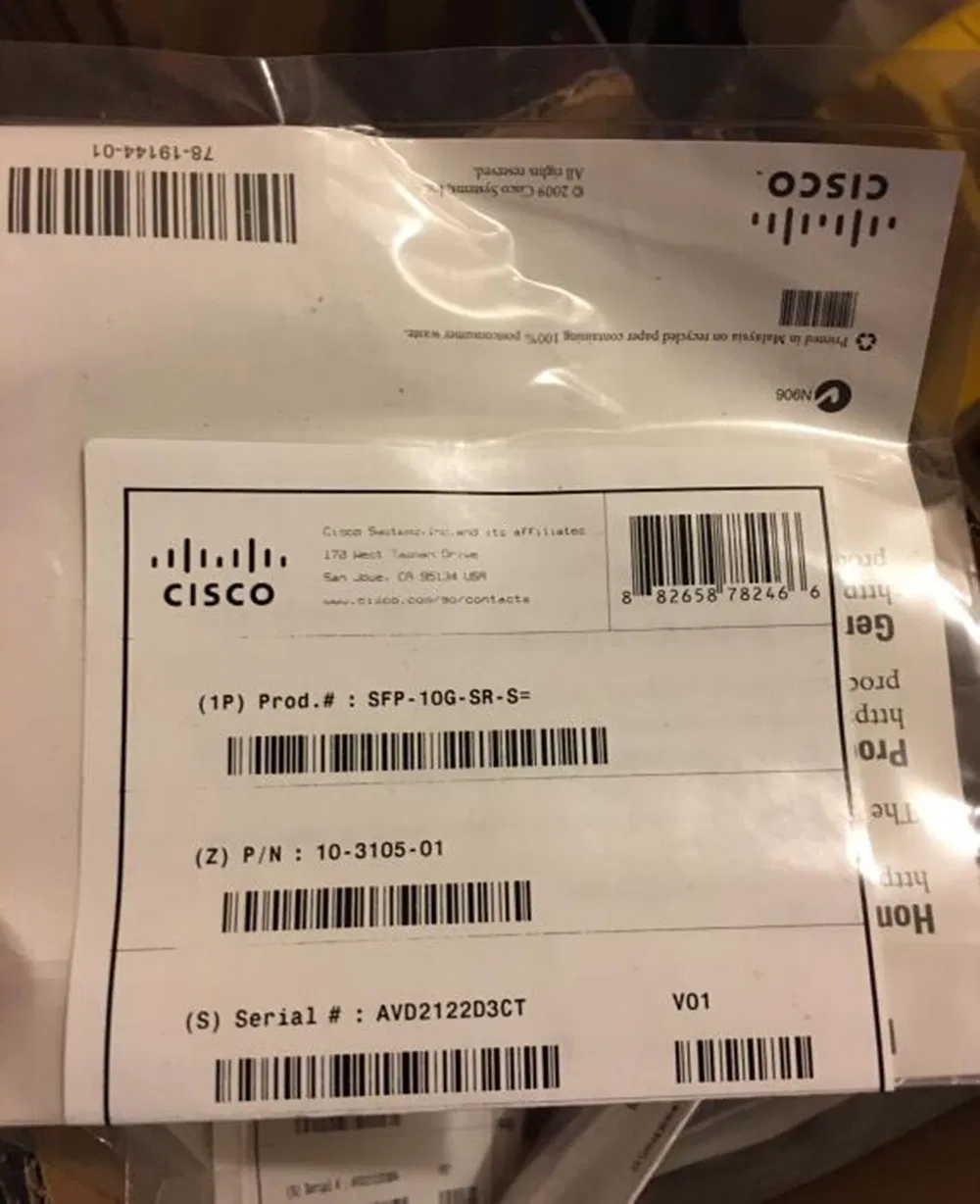 Cisco C3850-Nm-8-10g= Cisco Catalyst 3850 8 X 10ge Network Module Switch Optical Fiber Module