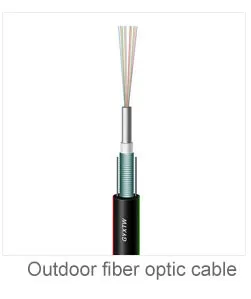 Durable indoor high speed 6 core fiber optic cable multimode