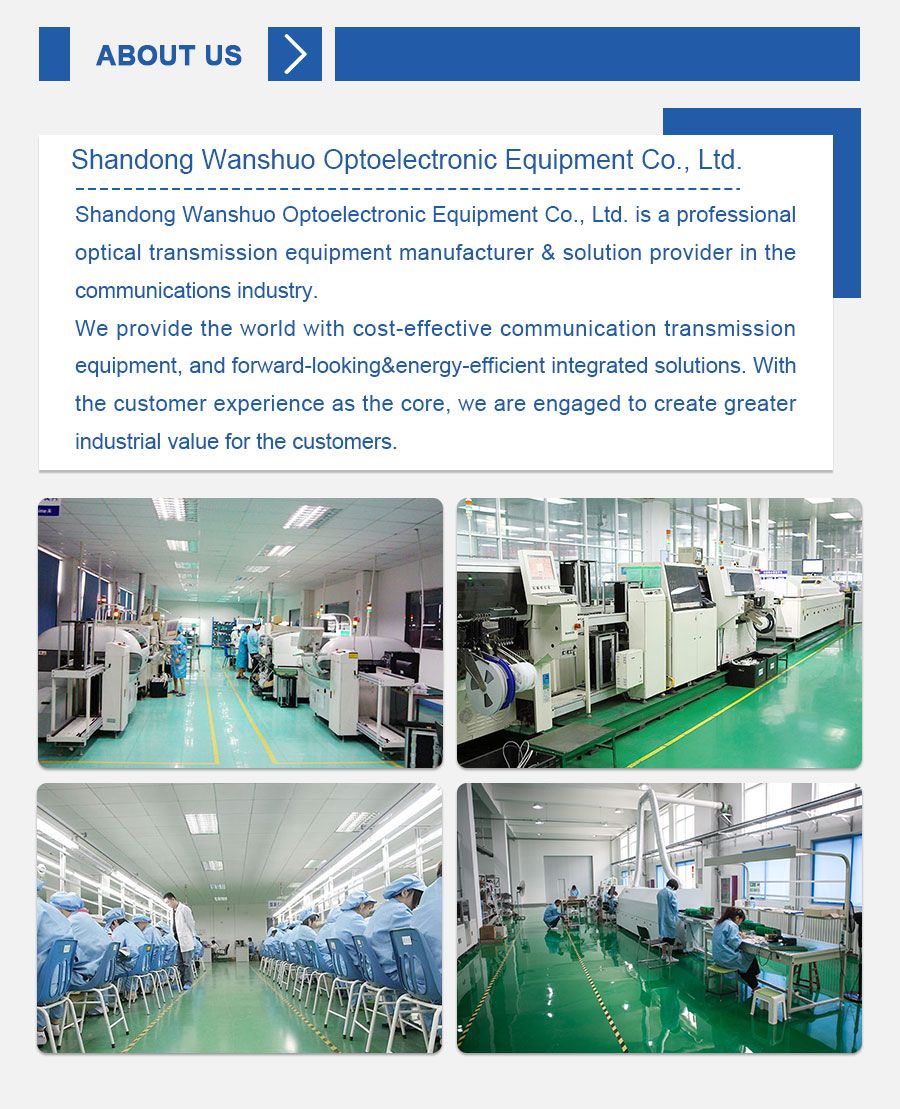 Excellent Performance High Power EDFA Wdm 24dB with Direct Factory Price