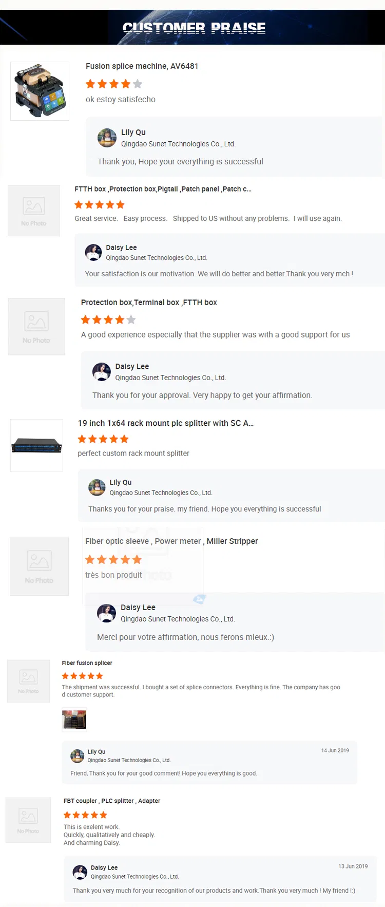 Factory Sm 1310/1550 OTDR with Laser Source, Power Meter and Vfl Function