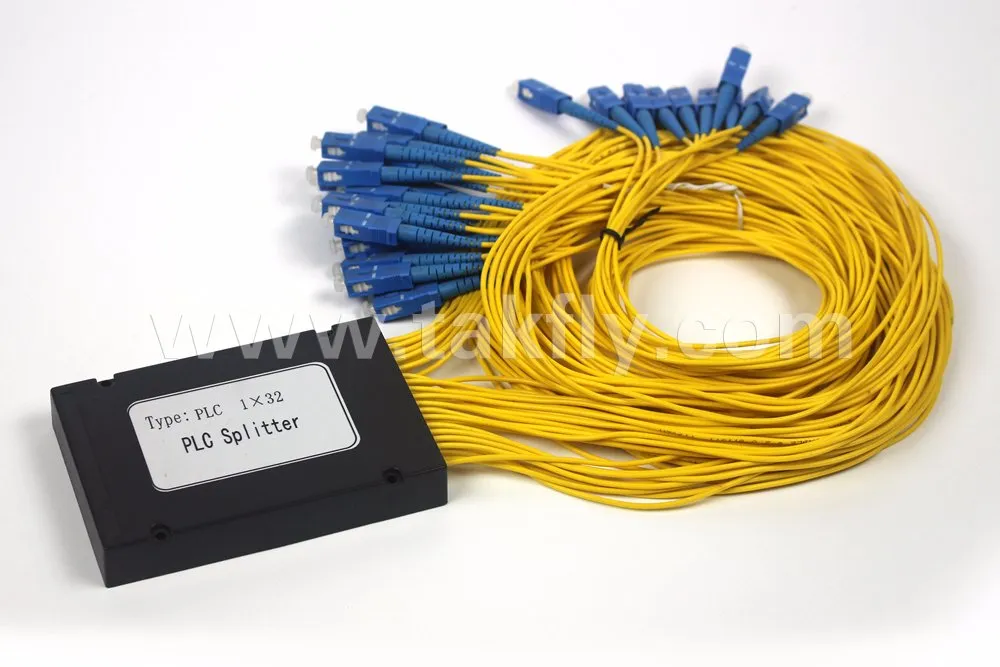 FTTH 1*32 Sc/Upc Fiber Optic PLC Splitter