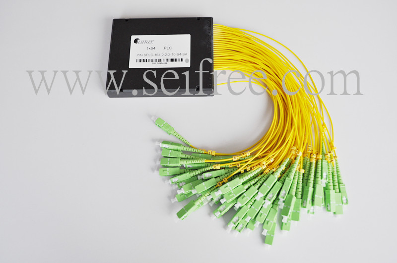 FTTH Gpon Fiber Optical PLC Splitter 1xn Sc Connector