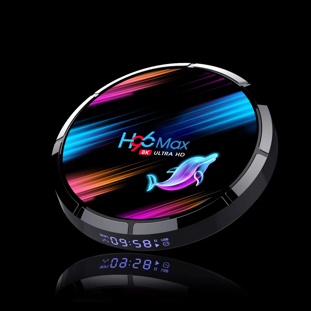 H96max X3 128GB Android TV Box Amlogic S905X3 4GB 32GB/64GB WiFi Android Set Top Box 8K HD 1000m Ethernet Dlna Airplay Player TV Box