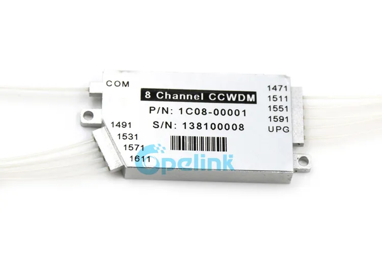 High Quality G652D, G657A1 LC/FC/Sc/St/Mu 2.0/3.0mm Opelink/OEM RoHS 8+1CH Mini CWDM with Upg