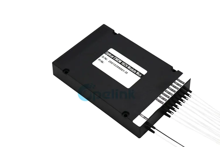 High Quality G652D, G657A1 LC/FC/Sc/St/Mu Opelink/OEM New RoHS 16+1CH Fiber Optic CWDM