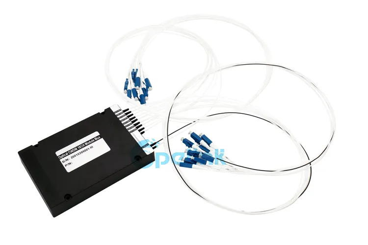 High Quality G652D, G657A1 LC/FC/Sc/St/Mu Opelink/OEM New RoHS 16+1CH Fiber Optic CWDM