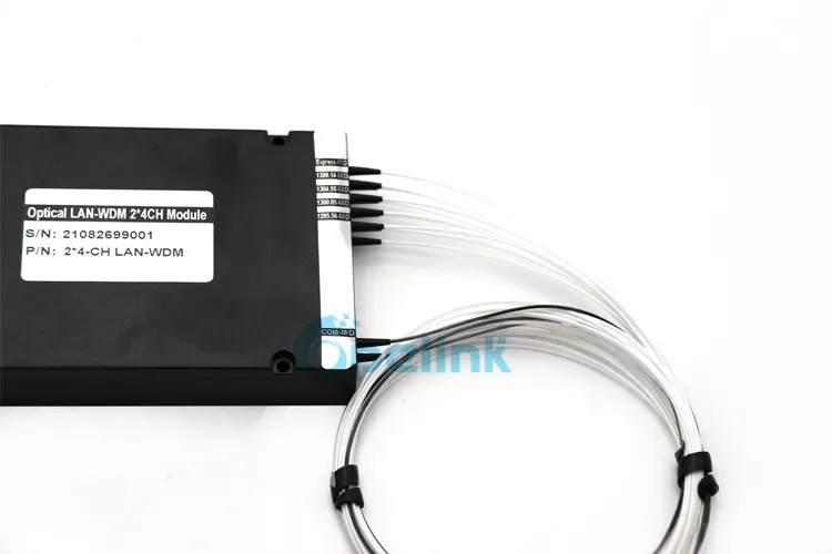 High Quality Mux /Demux G652D, G657A1 LC/FC/Sc/St/Mu Opelink/OEM RoHS 4CH LAN Lwdm