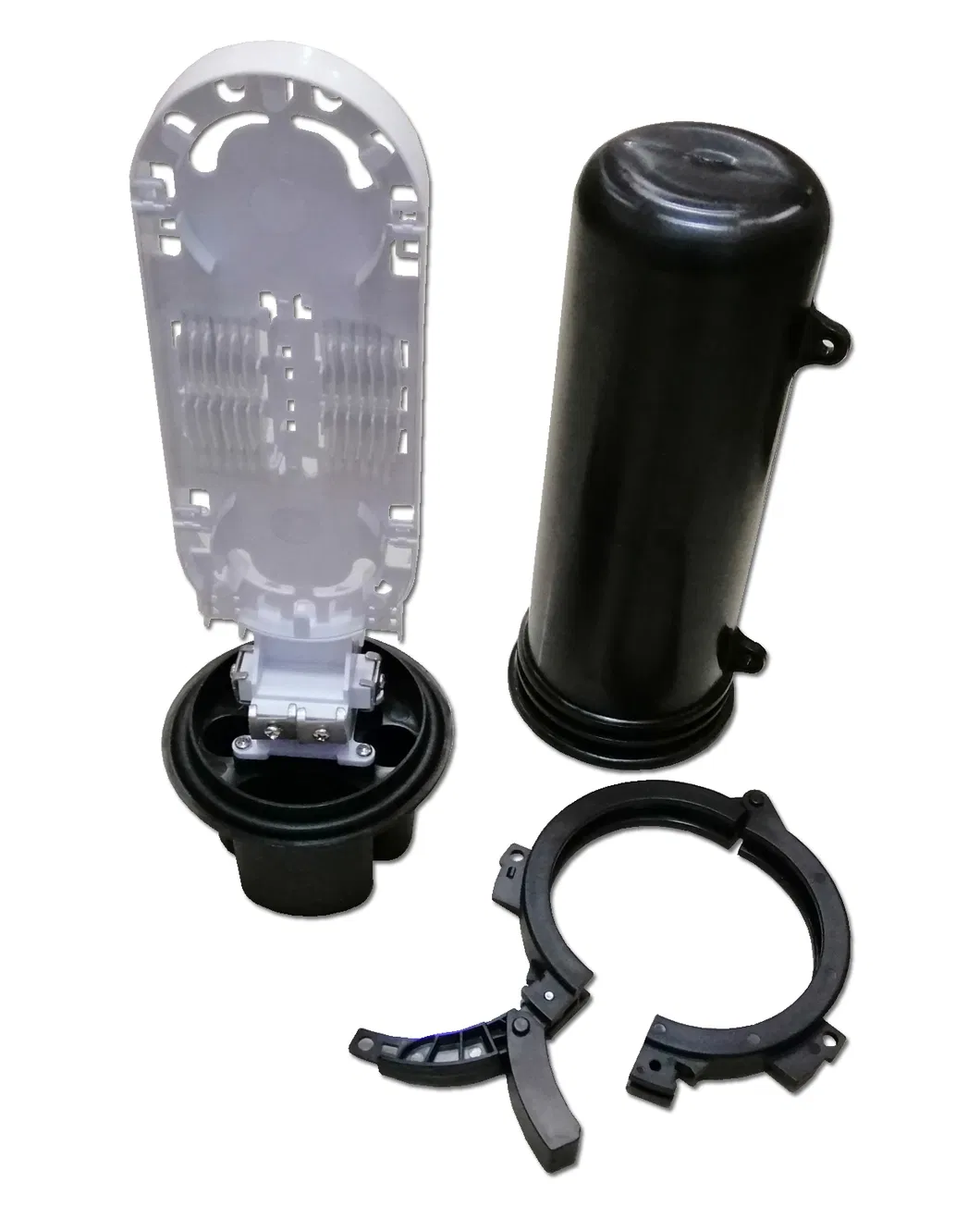 Mini Closure 24f Fibers Dome Closure FTTH Outdoor Closure Box with Heat Shrinking Sealing