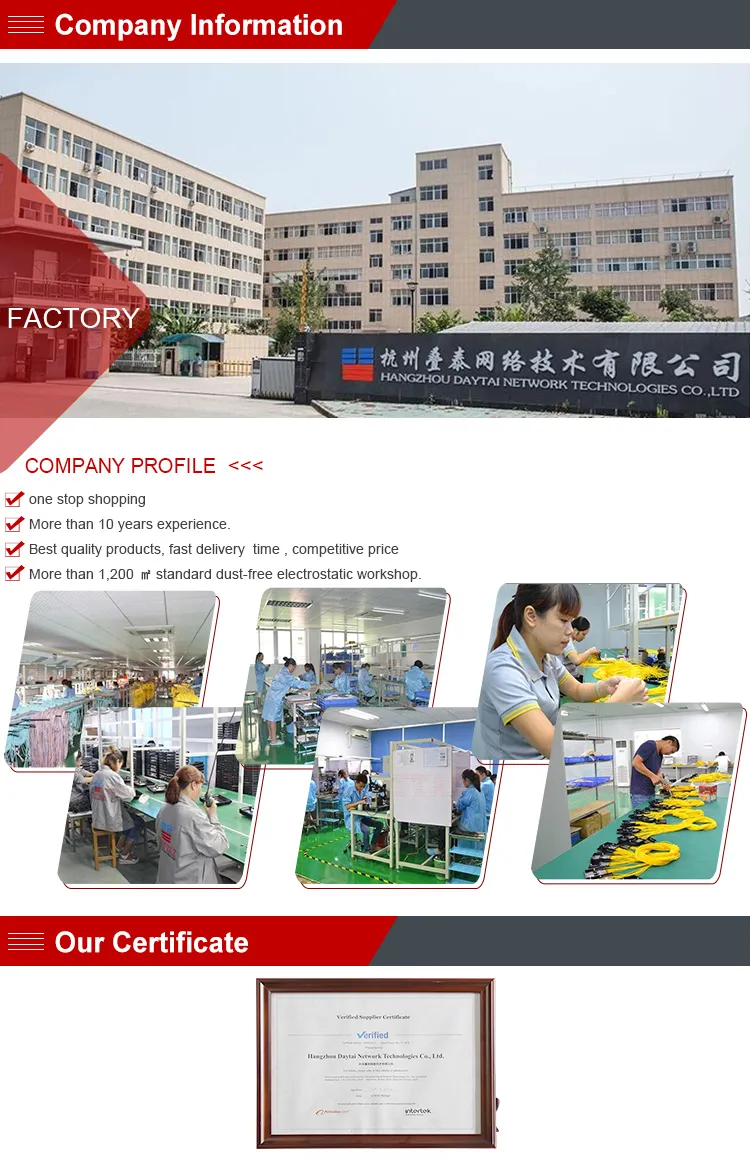 Multimode Om5 8 to 144 Fiber MPO Male to Female Fiber Cables Patch Cord Jumpers