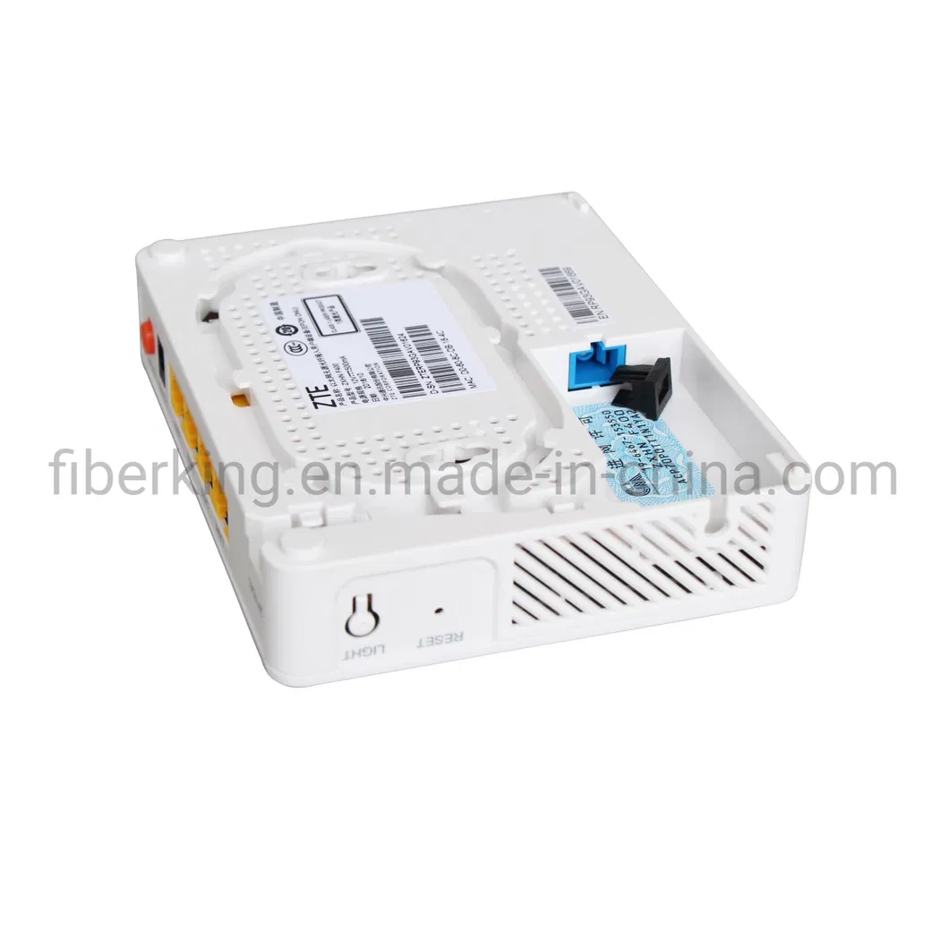 New Fiber Optic Modem Zte Zxa10 F600 V6.0 2ge+2fe Epon ONU with English Version