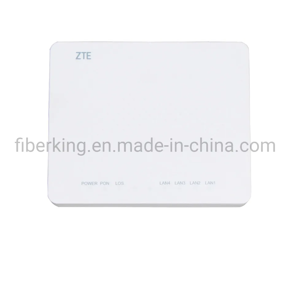 New Fiber Optic Modem Zte Zxa10 F600 V6.0 2ge+2fe Epon ONU with English Version