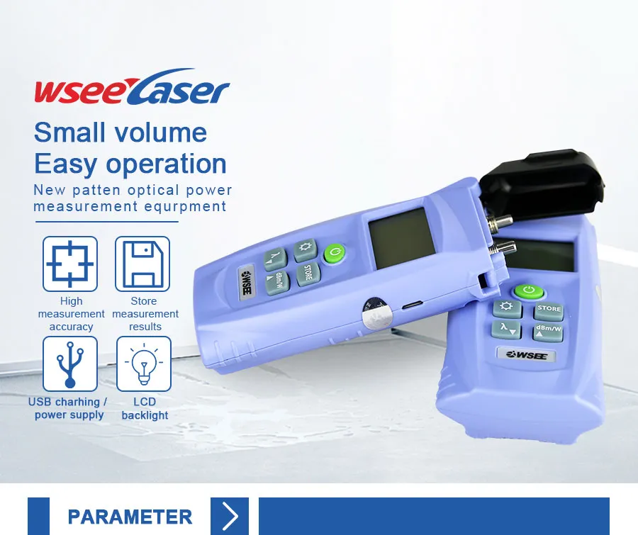 Opm36 Telecom Fiber Optic Power Meter