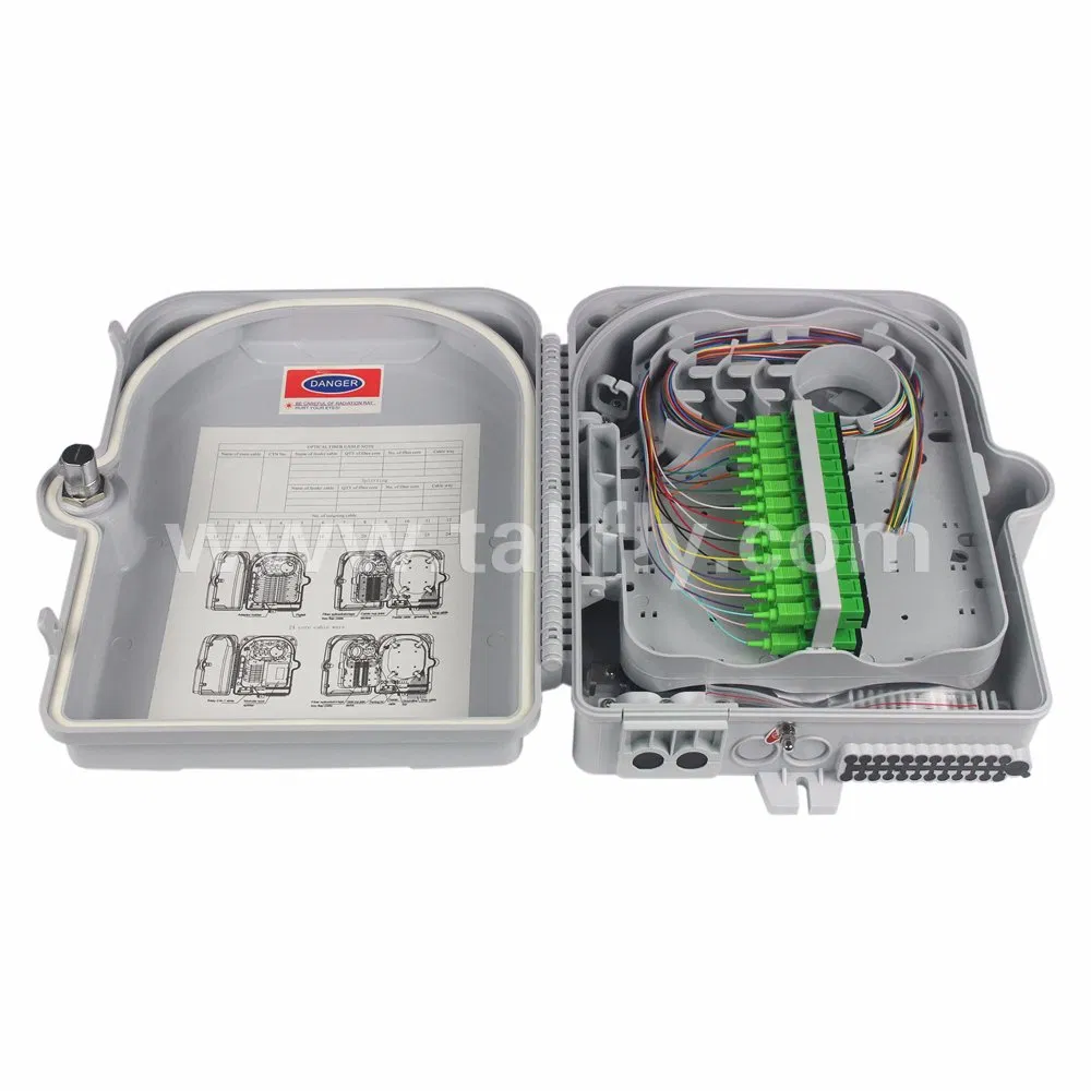 Plastic 24 Core Fiber Optical Termination Box/ Otb
