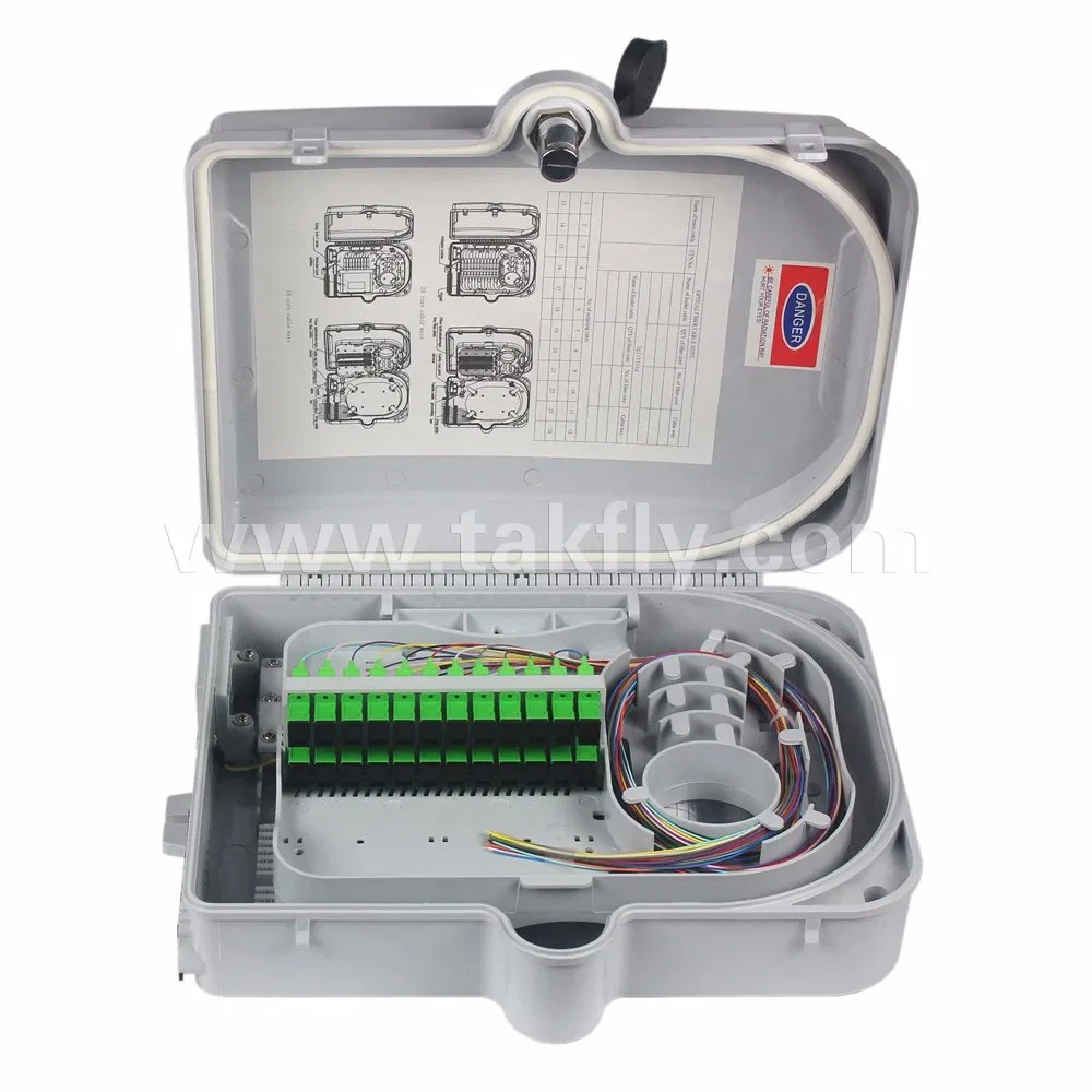 Plastic 24 Core Fiber Optical Termination Box/ Otb