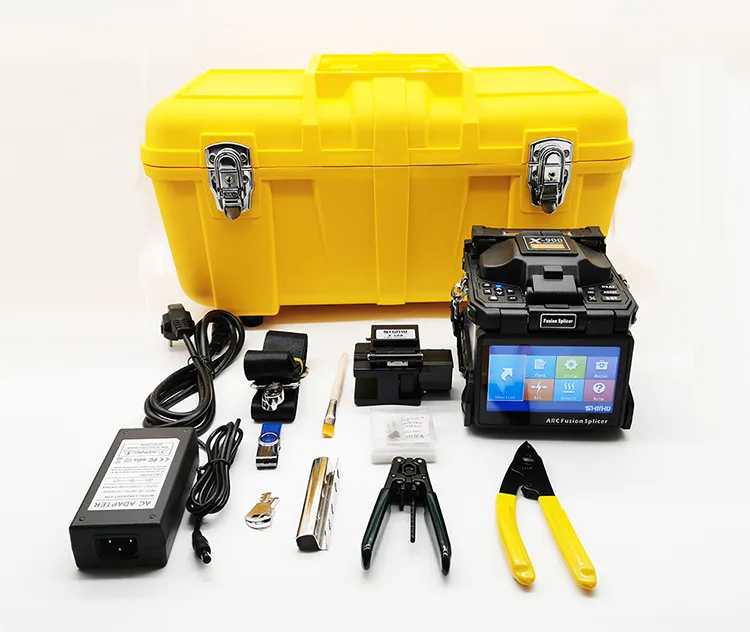 Shinho Outdoor Multi-Function 6 Motors Core to Core Alignment Fiber Fusion Splicer X-900 Low Splicing Loss