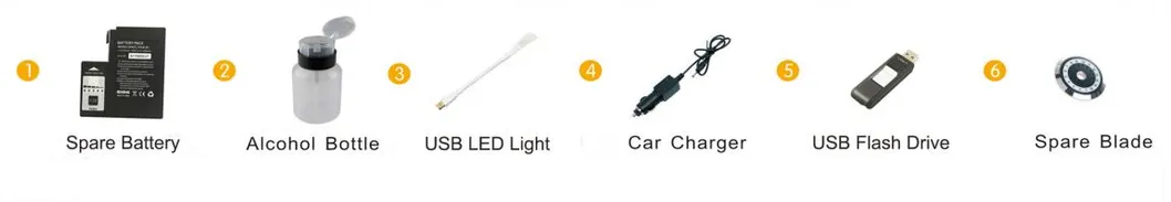 Shinho X-900 6 Motors Fusion Splicer Kit with Fiber Cleaver for Naked Fiber Drop Cable Patch Cords