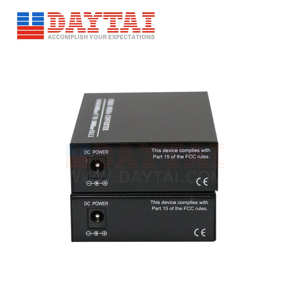 Single Mode Single Fiber 1000Mbps Media Converter for 80km Distance
