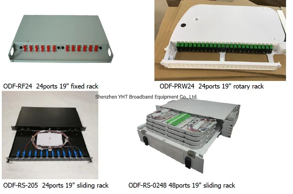 Slidable Rack Mounted Type 576cores MPO 19inch Fiber Optic Patch Panel Distribution MPO Cassette