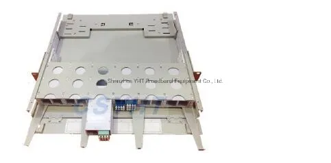 Slidable Rack Mounted Type 576cores MPO 19inch Fiber Optic Patch Panel Distribution MPO Cassette