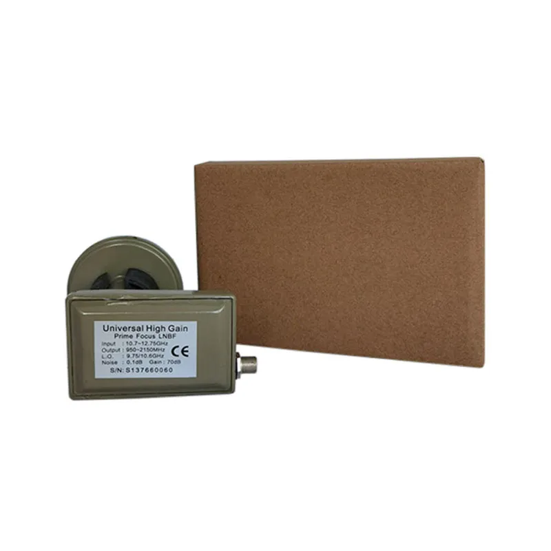 Special Prime Focus Ku Band LNBF Used for C Band Dish Antenna