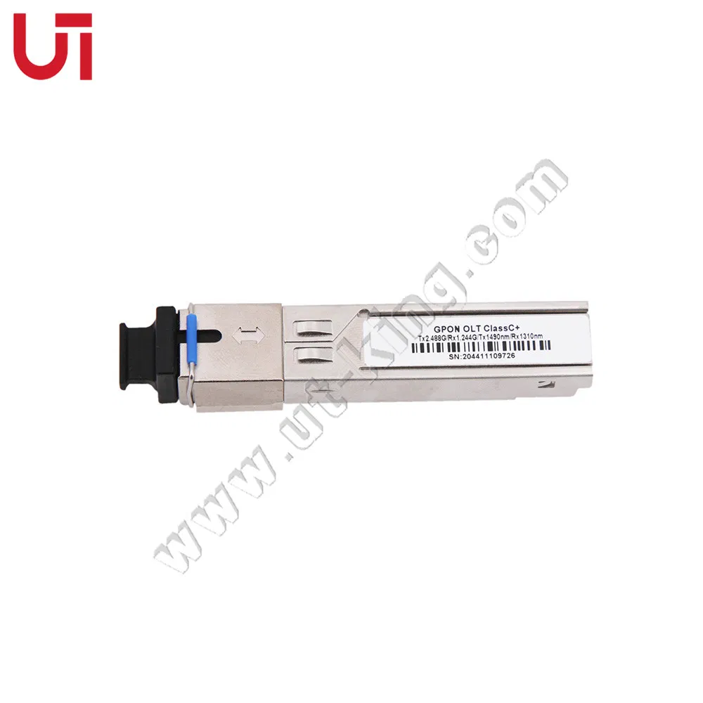Ut-Rey F&aacute; Brica/Sc/Upc Interfaz De Gpon Olt Clase C + + + M&oacute; Dulo &oacute; Ptico 2, 5g Transceptor SFP 20km PARA Gpon Olt