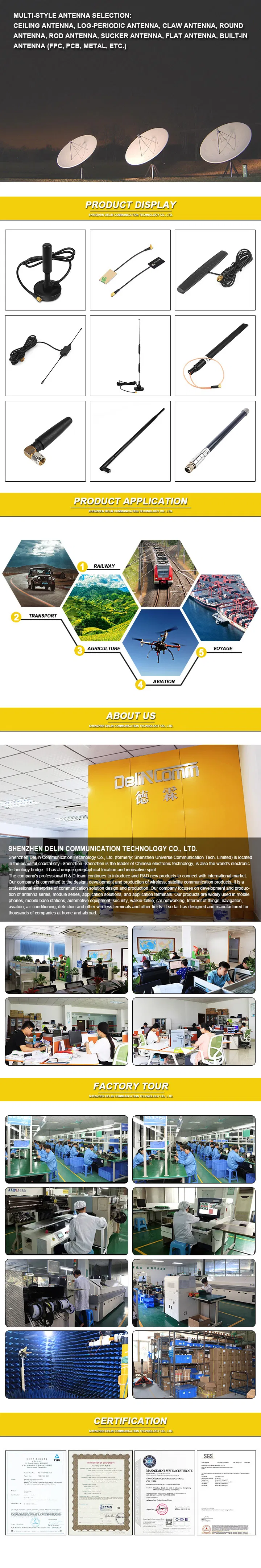 Vertical Omni SMA Connector GSM Rubber Antenna GSM Antenna