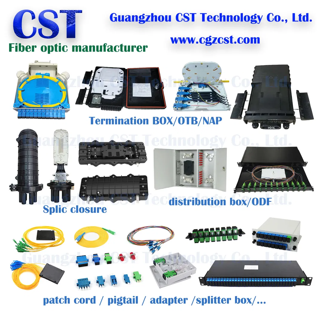 Wholesale 16port ABS Optics Fiber Termination Box Indoor/Outdoor FTTH Fiber Optic Distribution Box Otb-0216-D3 with Splitter Cassette FTTH Nap16