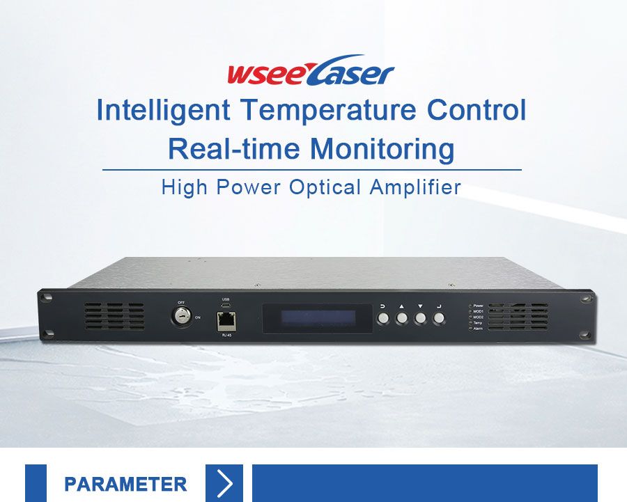 Wsee 50eya High Power Optical Amplifier Wdm EDFA for CATV 8ports 22dBm Pon EDFA