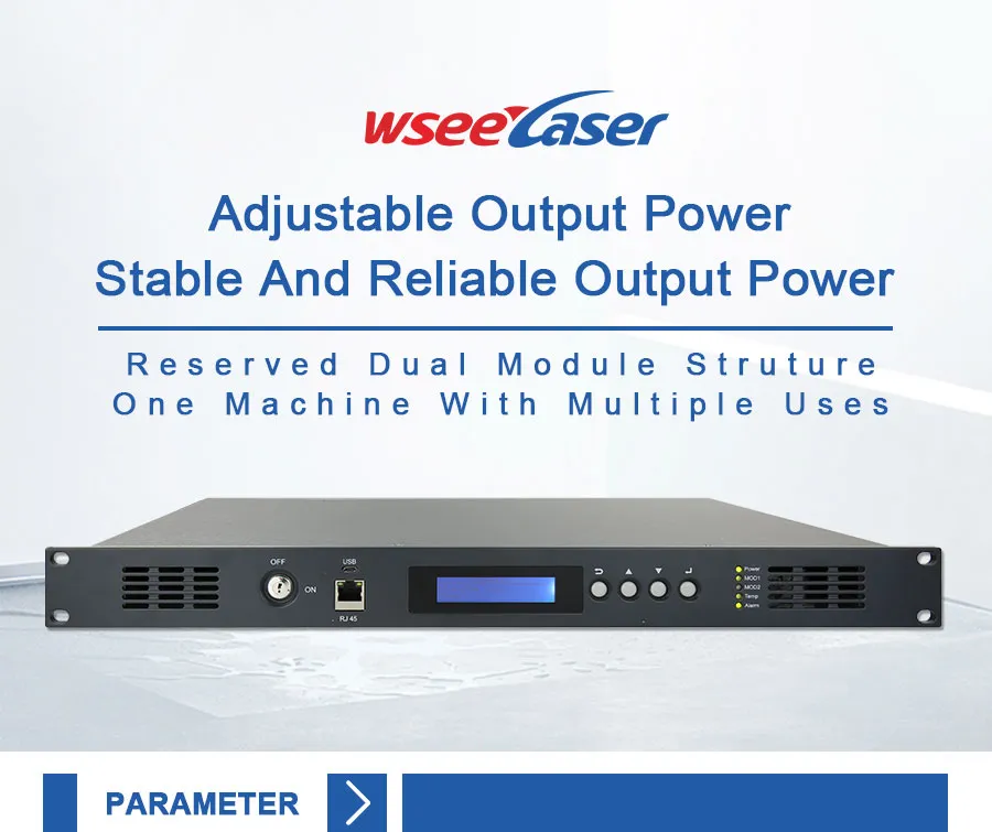 Wsee Mini Fiber Optical 4 Port 16dBm EDFA Amplifier