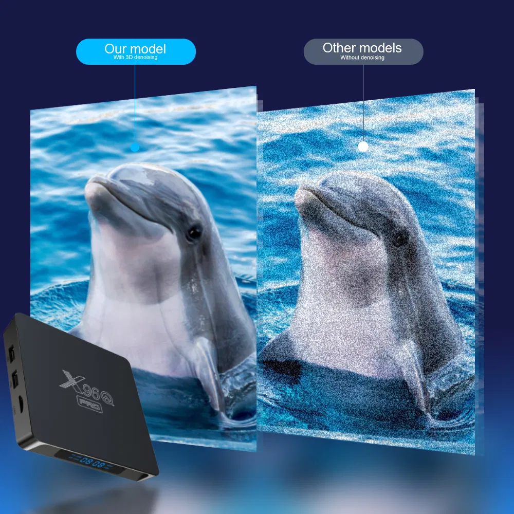 X96q PRO Android STB with 2.4G&5g with 2GB+16GB Emcp Android 10 Good Price