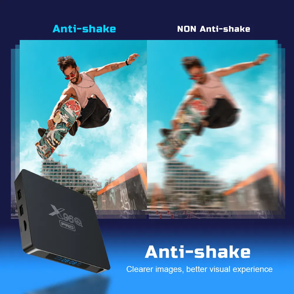 X96q PRO Android STB with 2.4G&5g with 2GB+16GB Emcp Android 10 Good Price