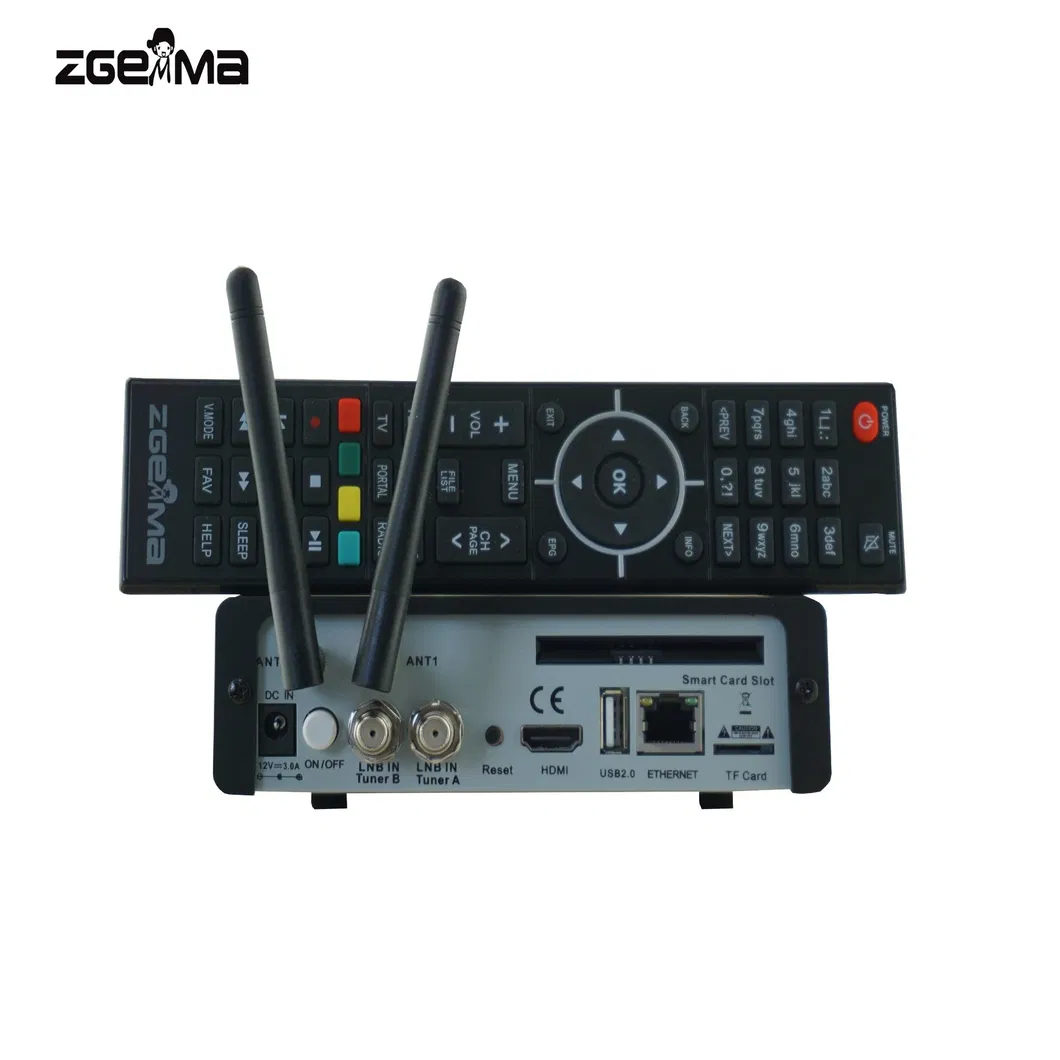 Zgemma H9.2s with 2xdvb-S2X Multistream Tuner 4K UHD E2 Linux Receiver