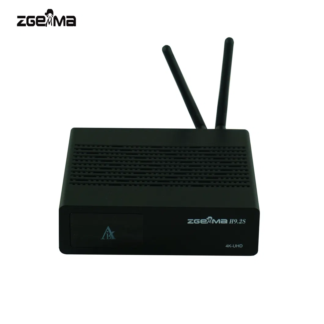 Zgemma H9.2s with 2xdvb-S2X Multistream Tuner 4K UHD E2 Linux Receiver